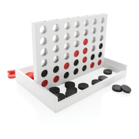 FSC® Connect four wooden game white | No Branding | not available | not available
