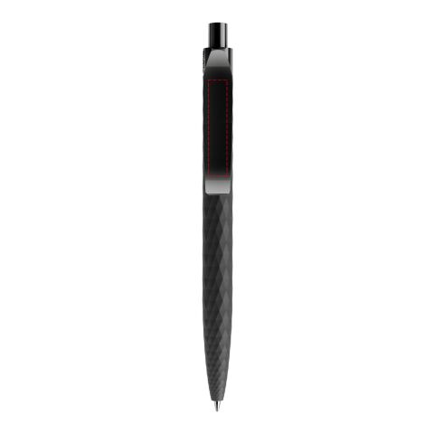Prodir QS01 push ballpoint pen Soft Touch black | Without Branding | Blue