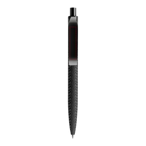 Prodir QS03 push ballpoint pen Soft Touch black | Without Branding | Blue