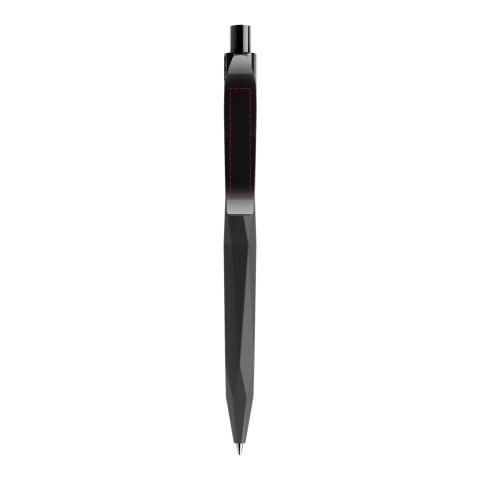 Prodir QS20 push ballpoint pen Soft Touch black | Without Branding | Black
