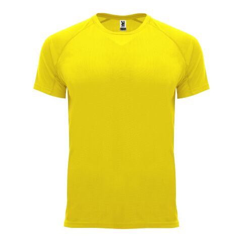 Bahrain short sleeve men&#039;s sports t-shirt Standard | Yellow | roly-M | No Branding | not available | not available | not available