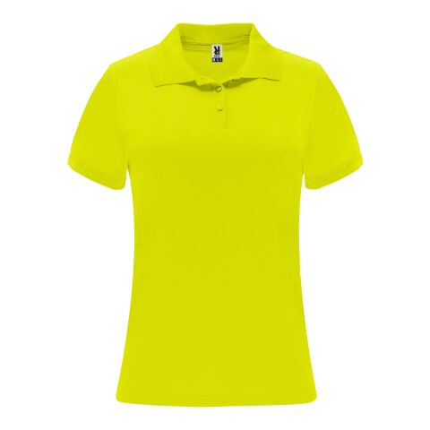Monzha short sleeve women&#039;s sports polo Standard | Fluor Yellow | roly-M | No Branding | not available | not available | not available