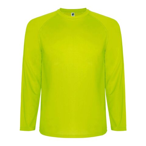 Montecarlo long sleeve men&#039;s sports t-shirt Standard | Fluor Yellow | roly-M | No Branding | not available | not available | not available