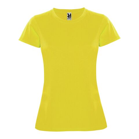 Montecarlo short sleeve women&#039;s sports t-shirt Standard | Yellow | 2XL | No Branding | not available | not available | not available