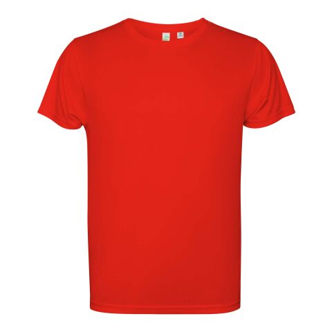 Estoril short sleeve men&#039;s t-shirt Standard | Red | M | No Branding | not available | not available | not available