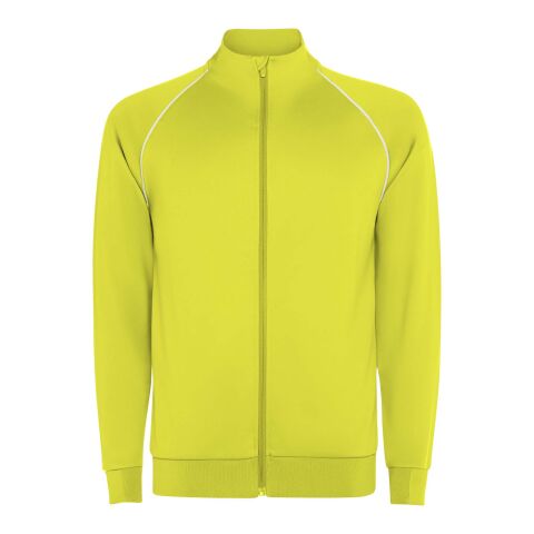 Valier full zip men's sweatshirt Fluor Yellow | M