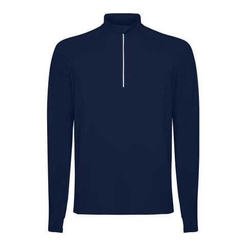 Estambul long sleeve men&#039;s half zip sweatshirt Standard | Navy Blue | roly- | No Branding | not available | not available | not available