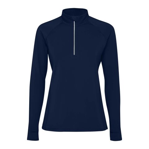 Estambul long sleeve women&#039;s half zip sweatshirt Standard | Navy Blue | S | No Branding | not available | not available | not available