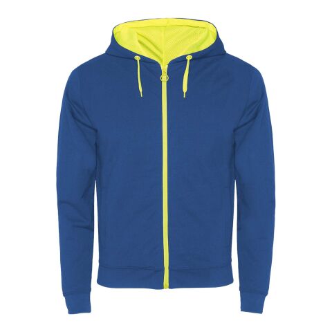 Fuji unisex sweat jacket Standard | Royal blue-Fluor Yellow | roly-L | No Branding | not available | not available | not available