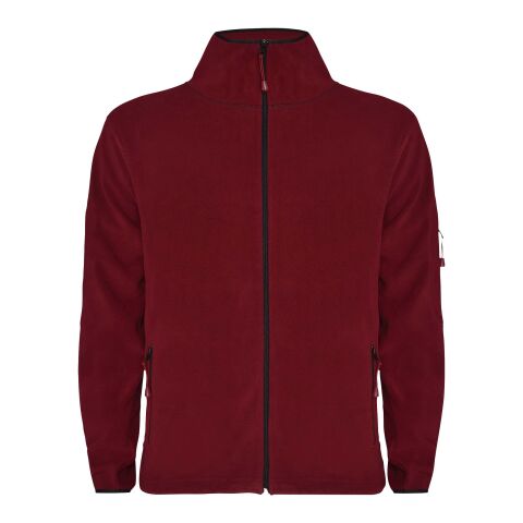 Luciane men's full zip fleece jacket Standard | Garnet | 2XL | No Branding | not available | not available