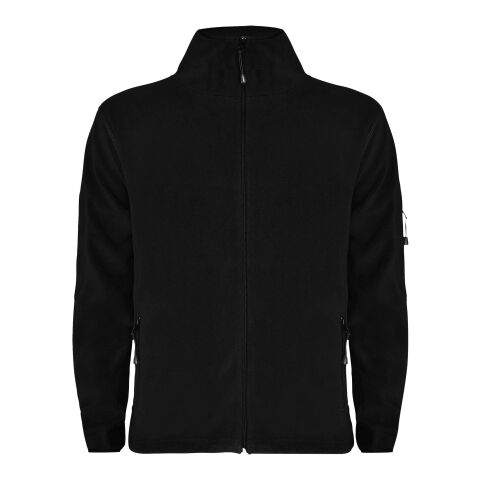Luciane men's full zip fleece jacket Standard | Solid black | L | No Branding | not available | not available