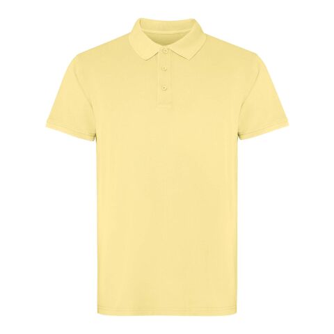Cobain short sleeve unisex polo  Standard | Yellow | 3XL | No Branding | not available | not available | not available