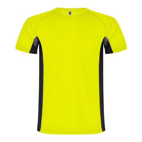 Shanghai short sleeve men&#039;s sports t-shirt Standard | Fluor Yellow-Solid black | roly- | No Branding | not available | not available | not available