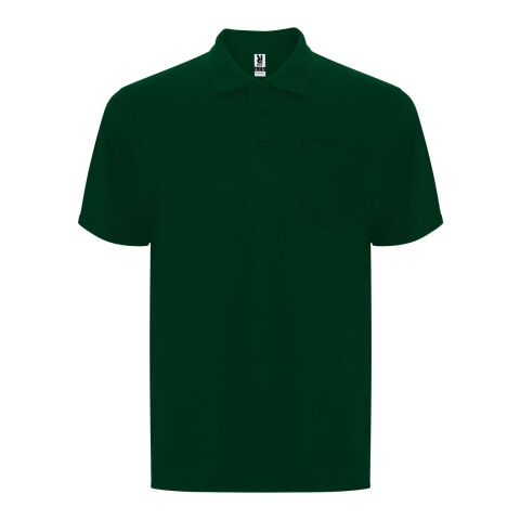 Centauro Premium short sleeve unisex polo Standard | Bottle green | XL | No Branding | not available | not available | not available