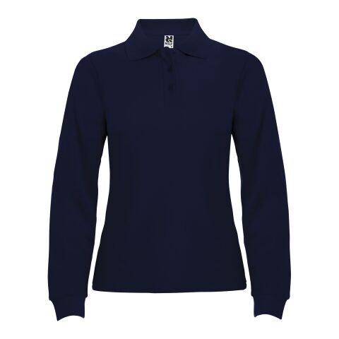 Estrella long sleeve women&#039;s polo Standard | Navy Blue | roly-S | No Branding | not available | not available | not available