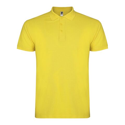 Star short sleeve men&#039;s polo Standard | Yellow | roly-S | No Branding | not available | not available | not available