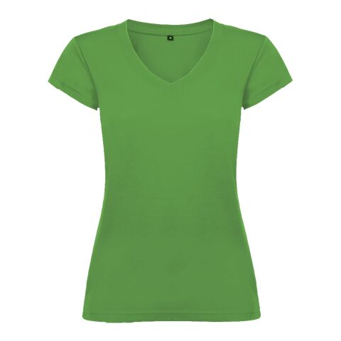 Victoria short sleeve women's v-neck t-shirt Standard | Tropical Green | S | No Branding | not available | not available | not available