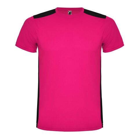 Detroit short sleeve unisex sports t-shirt Standard | Fuchsia-Solid black | roly- | No Branding | not available | not available | not available