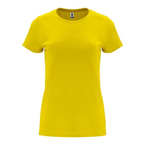 Capri short sleeve women&#039;s t-shirt Standard | Yellow | roly-2XL | No Branding | not available | not available | not available