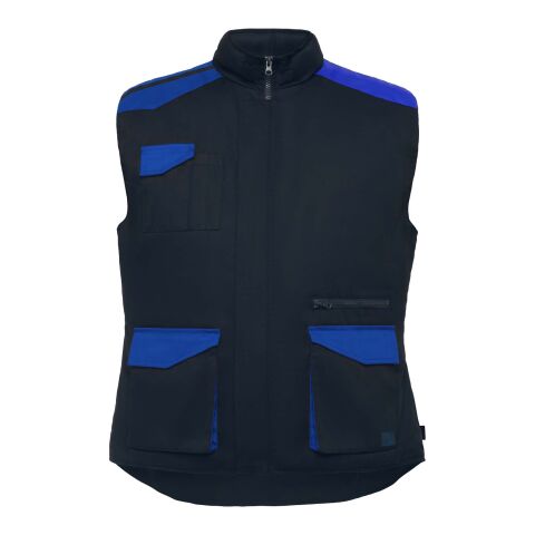 Armada multi-pocket workwear vest Standard | Navy Blue-Royal blue | L | No Branding | not available | not available | not available