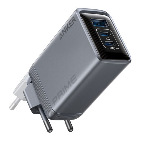 Anker Prime Charger (100W, 3 Ports, GaN) grey