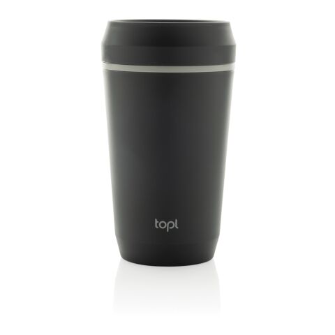 Topl Recycled Plastic To Go Tumbler Patented 360 Lid 354ml grey | No Branding | not available | not available