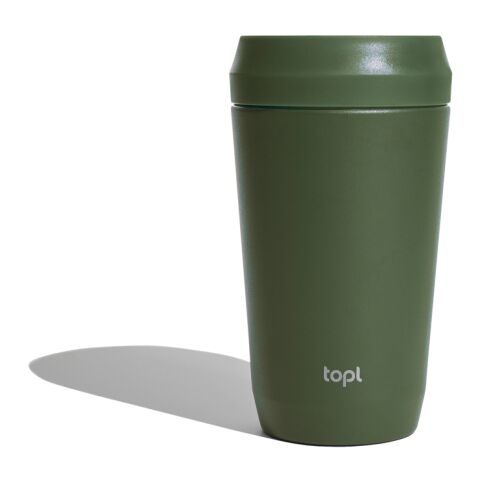 Topl Recycled Steel To Go Tumbler Patented 360 Lid 354ml green | No Branding | not available | not available
