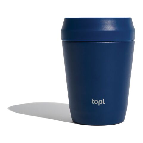 Topl Recycled Steel To Go Tumbler Patented 360 Lid 235ml navy | No Branding | not available | not available