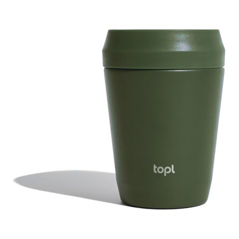 Topl Recycled Steel To Go Tumbler Patented 360 Lid 235ml green | No Branding | not available | not available