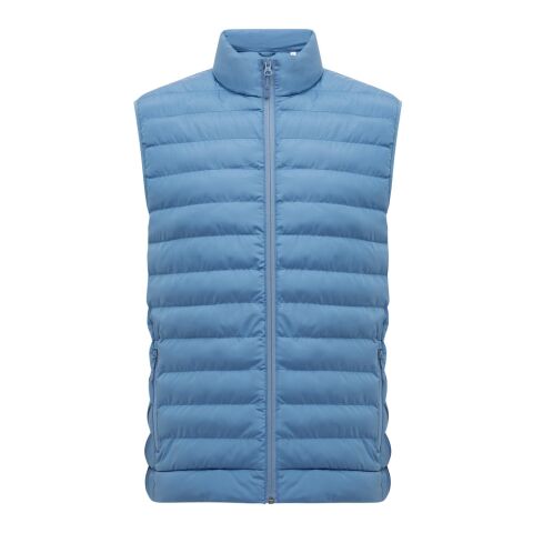 Iqoniq Meru men recycled polyester bodywarmer Moon blue | L | No Branding | not available | not available | not available