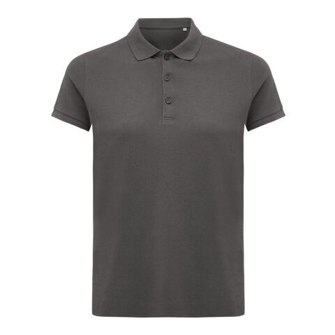 Iqoniq Yosemite women recycled cotton pique polo anthracite | L | No Branding | not available | not available | not available