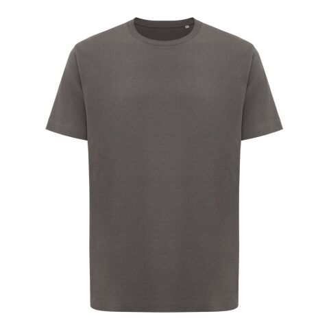 Iqoniq Kakadu relaxed recycled cotton t-shirt anthracite | XS | No Branding | not available | not available | not available