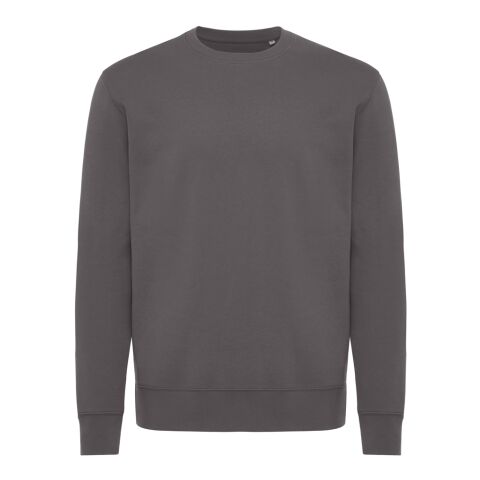 Iqoniq Kruger relaxed recycled cotton crew neck anthracite | M | No Branding | not available | not available | not available