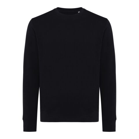 Iqoniq Etosha lightweight recycled cotton crew neck black | M | No Branding | not available | not available | not available