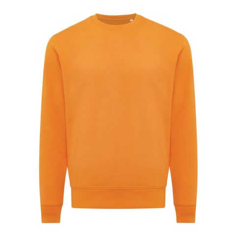 Iqoniq Etosha lightweight recycled cotton crew neck orange | XXS | No Branding | not available | not available | not available