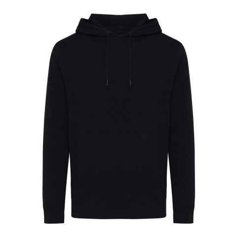 Iqoniq Rila lightweight recycled cotton hoodie black | M | No Branding | not available | not available | not available