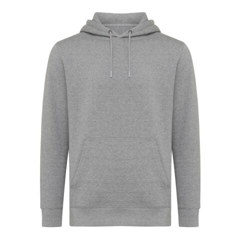 Iqoniq Rila lightweight recycled cotton hoodie light heather anthracite | M | No Branding | not available | not available | not available