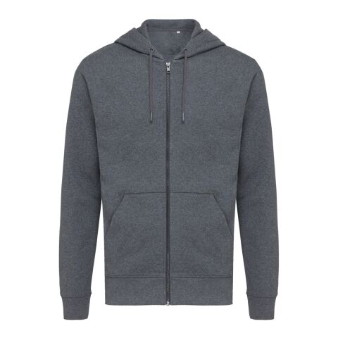 Iqoniq Abisko recycled cotton zip through hoodie black | XL | No Branding | not available | not available | not available