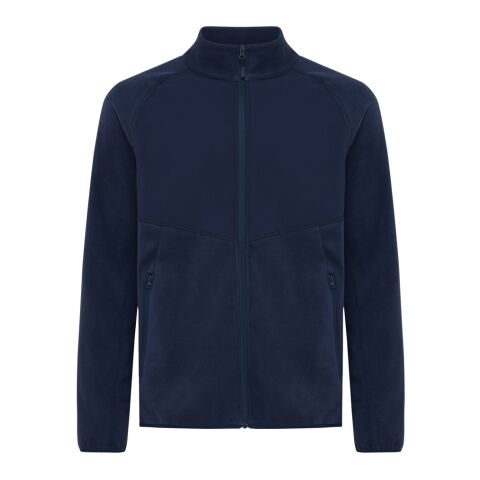 Iqoniq Talung recycled polyester microfleece zip through navy | XXL | No Branding | not available | not available | not available