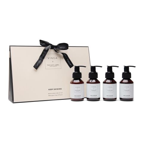 VINGA x TGL body and hand care gift set white-black | No Branding