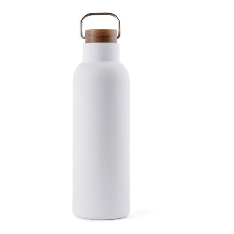 VINGA Ciro RCS recycled vacuum bottle 800ml white | No Branding | not available | not available