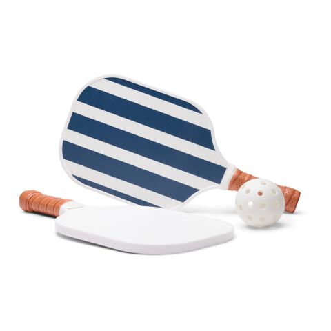 VINGA Lagoa pickleball set navy-white | No Branding | not available | not available