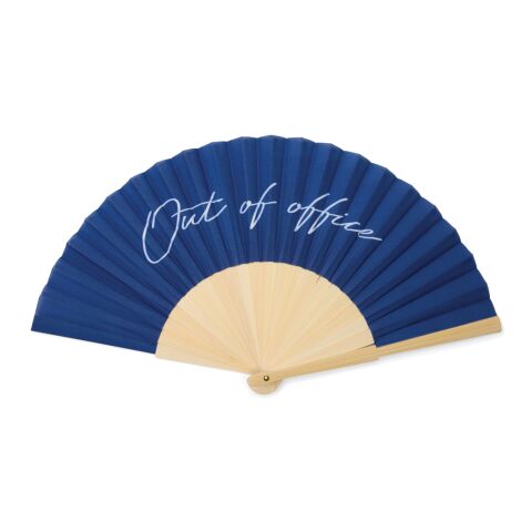 VINGA Out of office hand fan navy-white | No Branding | not available | not available