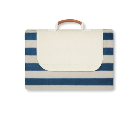 VINGA Alba GRS RPET picnic blanket large blue | No Branding | not available | not available | not available