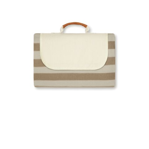 VINGA Alba GRS RPET picnic blanket small brown | No Branding | not available | not available | not available