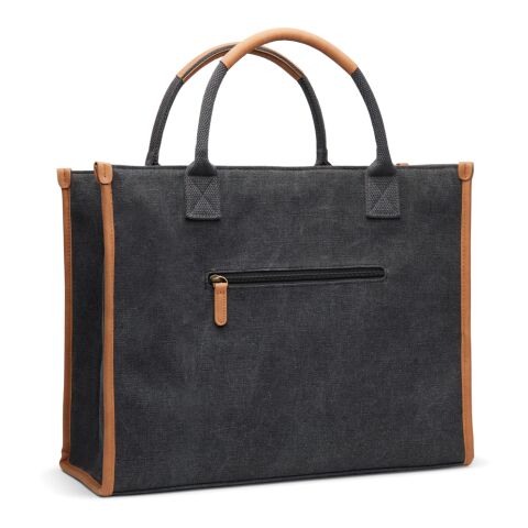 VINGA Bosler RCS recycled canvas tote black | No Branding | not available | not available