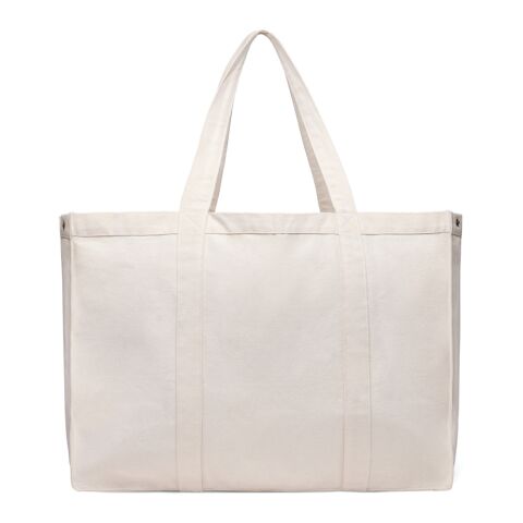 VINGA Hilo AWARE™ recycled canvas maxi tote bag off white | No Branding | not available | not available | not available