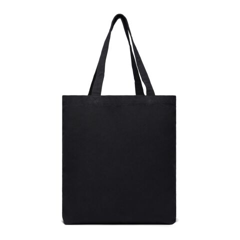 VINGA Hilo AWARE™ recycled canvas tote bag black | No Branding | not available | not available | not available
