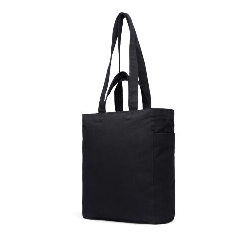 VINGA Hilo AWARE™ recycled canvas zip tote black | No Branding | not available | not available | not available