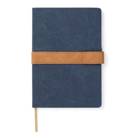 VINGA Bosler RCS recycled canvas note book navy | No Branding | not available | not available